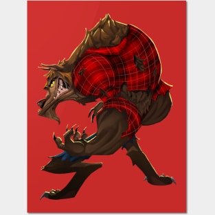 Werewolf Posters and Art